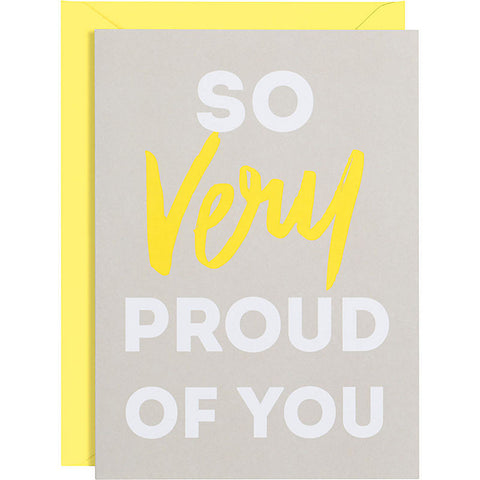 So Very Proud of You A6 Single card