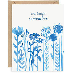Sympathy Botanical Card