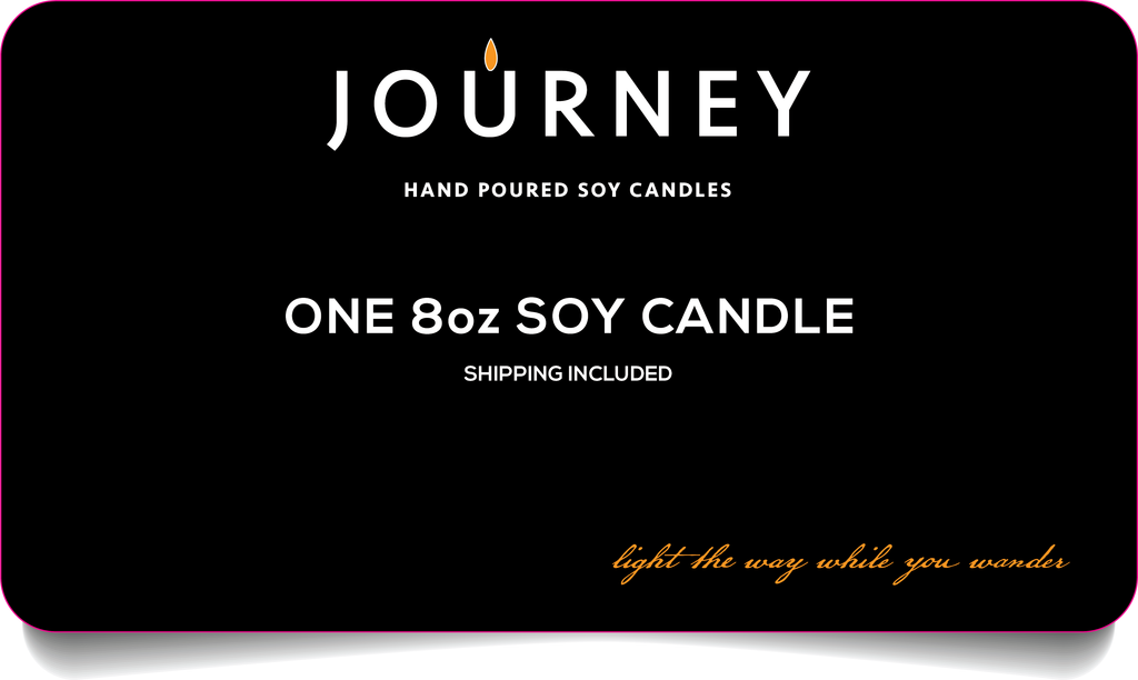 Journey Candle Gift Card