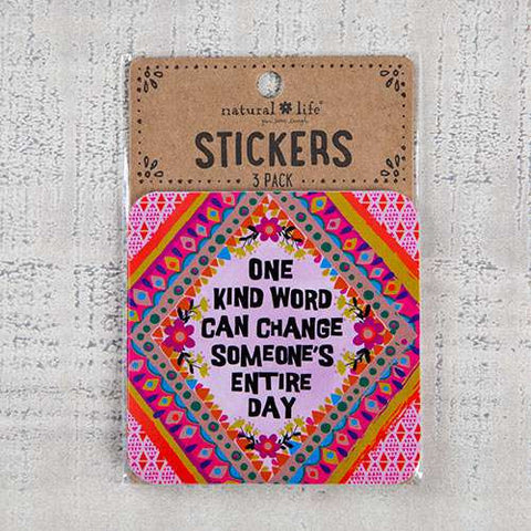 Sticker Kind Word
