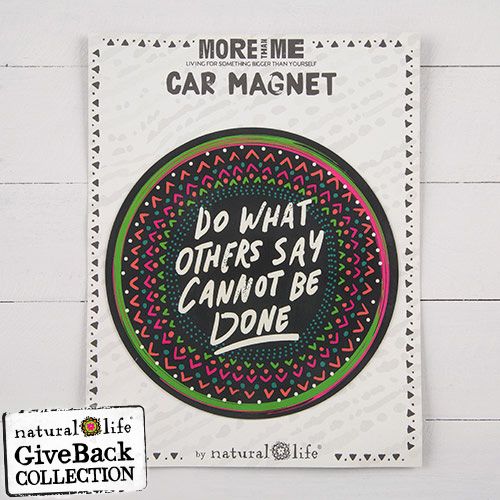 Do what Others Say You Can't Circle Car Magnet