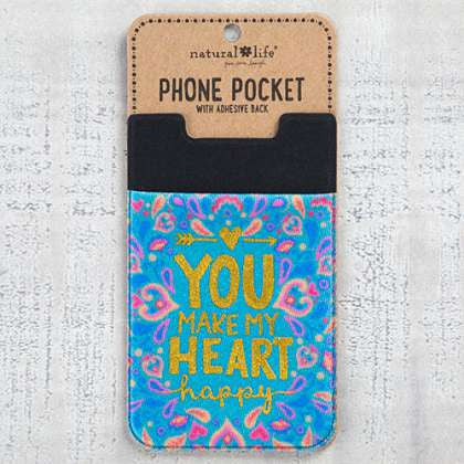 Phone Pocket Heart Happy