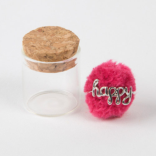 Pom-Pom Wire Rings