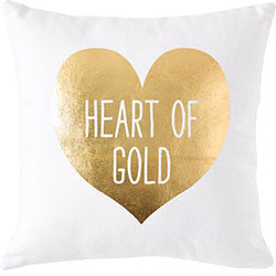 Heart of Gold Pillow
