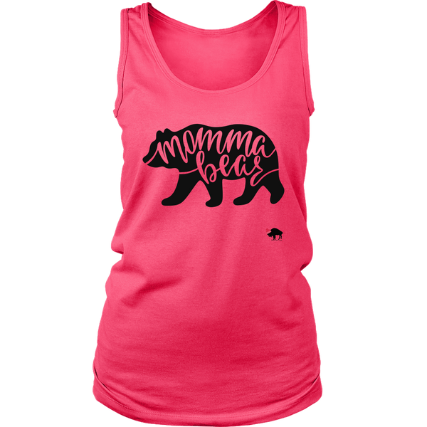 Momma Bear Womens Tank Top