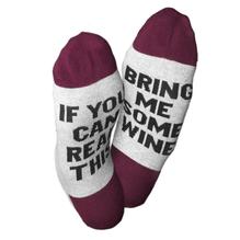 Bring Me Wine Socks