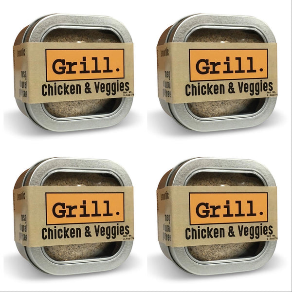 Chicken + Veggie Lemon Zest and Garlic Spice Rub Tin