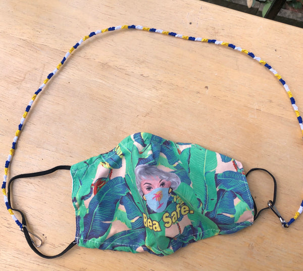 Handmade Face Mask Lanyard
