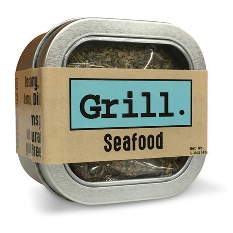 Rosemary, Lemon, Dill Seafood Grilling Herbs Tin