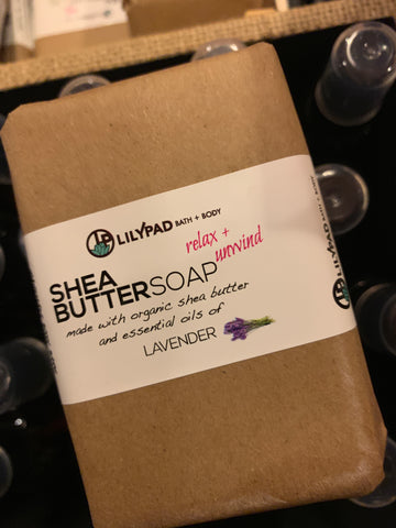 Relax and unwind Lavender Shea butter soap