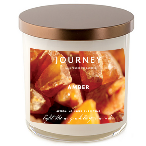 Amber Journey Soy Wax Candle