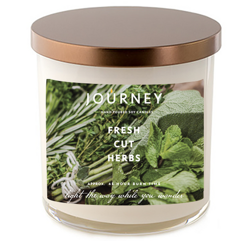 Fresh Cut Herbs Journey Soy Wax Candle