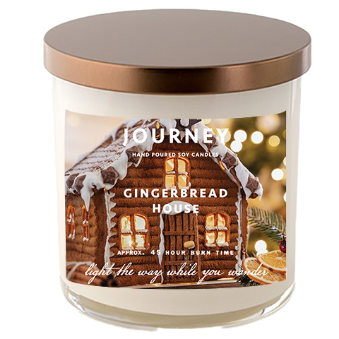 Gingerbread House Journey Soy Wax Candle