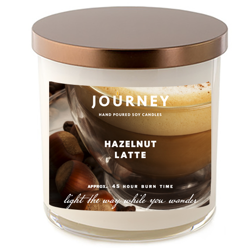 Hazelnut Latte Journey Soy Wax Candle