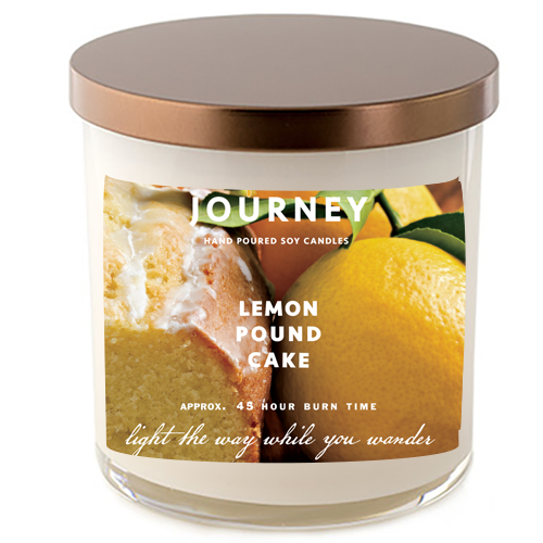 Lemon Pound Cake Journey Soy Wax Candle