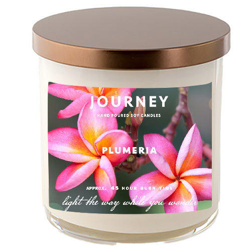 Plumeria Journey Soy Wax Candle