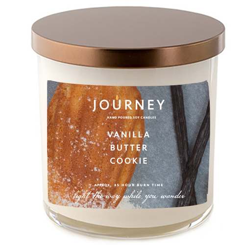 Vanilla Butter Cookie Journey Soy Wax Candle