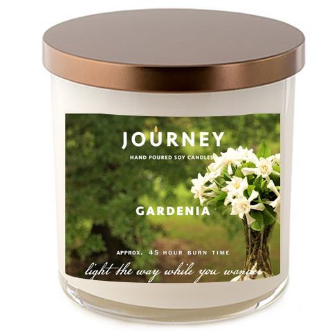 Gardenia Journey Soy Wax Candle
