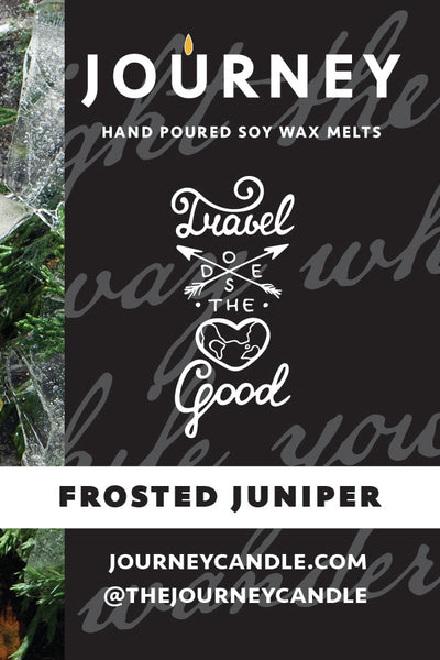 Frosted Juniper Journey Soy Wax Candle