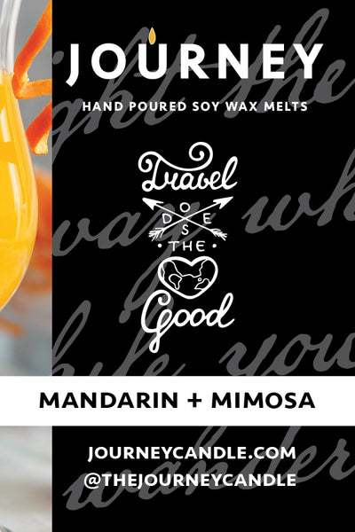 Mandarin and Mimosa Soy Wax Melts