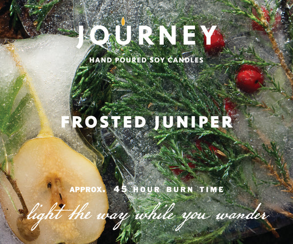 Frosted Juniper Journey Soy Wax Candle