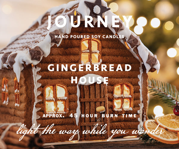 Gingerbread House Journey Soy Wax Candle