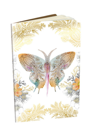 Paisley Butterfly Mini Notebook