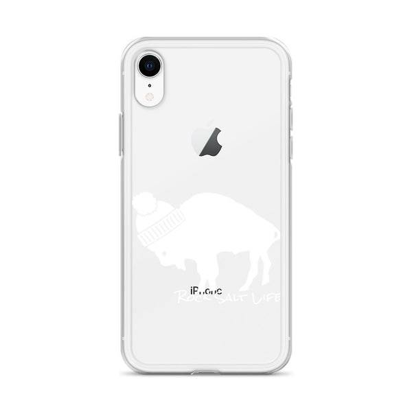 Rock Salt Life White Logo iPhone Case