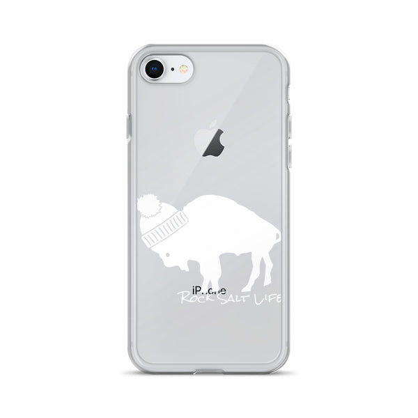 Rock Salt Life White Logo iPhone Case