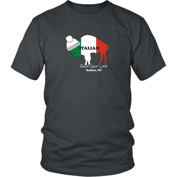 Italian Buffalo Pride Rock Salt Life T Shirt-Free Shipping