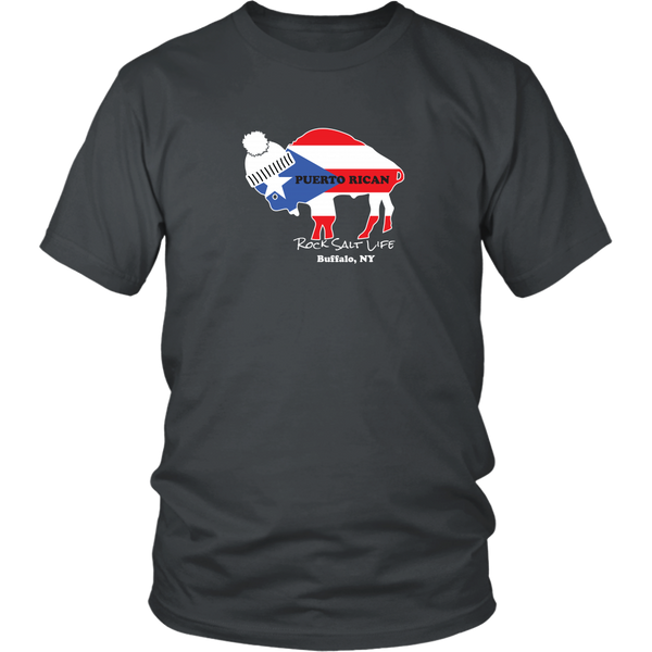 Puerto Rican Pride Rock Salt Life T Shirt-Free Shipping