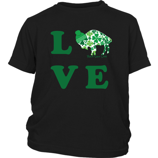 Lucky in BuffaLOVE Youth T-Shirts