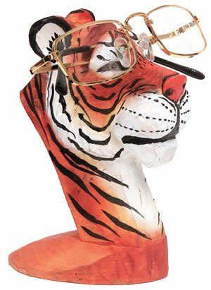 Tiger Peeper Eyeglass and Business Card Holder