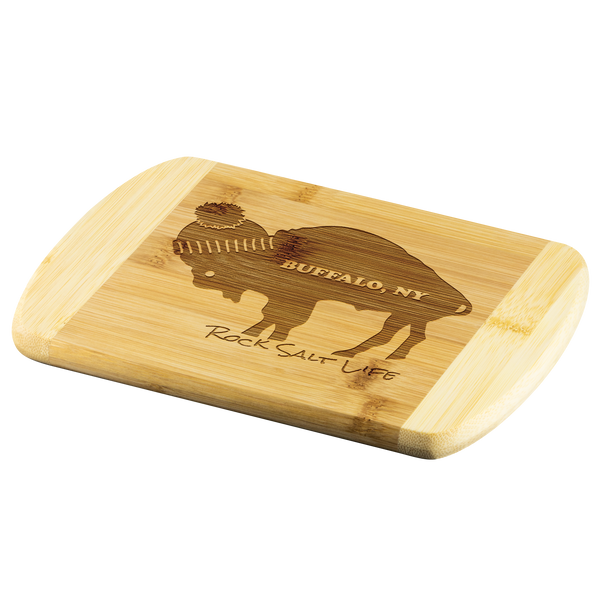 Buffalo New York Rock Salt Life Bamboo Cutting Board