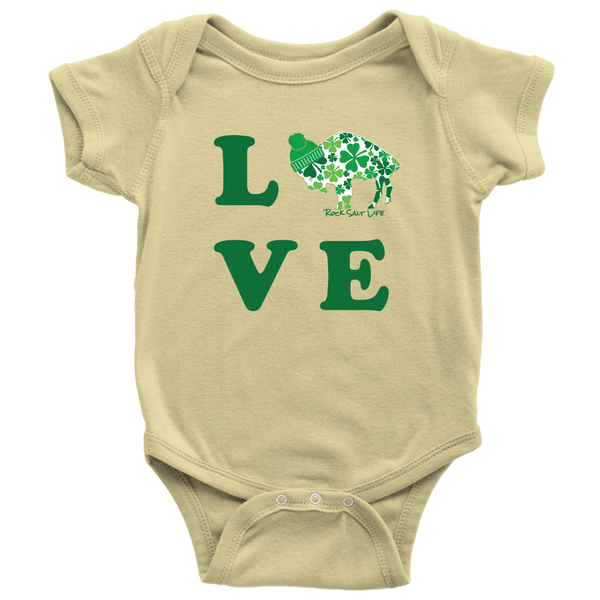 Lucky In Love BuffaLove Baby Bodysuit