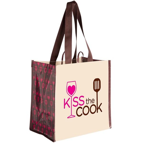 Kiss The Cook Reusable Shopping Bag