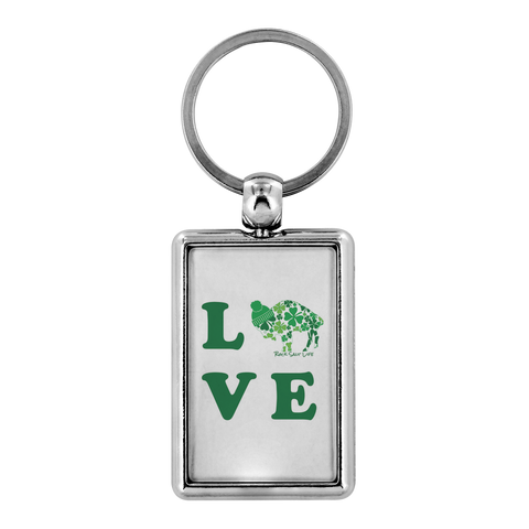 Lucky in BuffaLove Rock Salt Life Metal Key Chains FREE SHIPPING