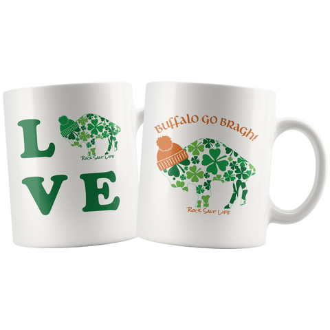 Lucky in BuffaLOVE Rock Salt Life Mugs-FREE SHIPPING