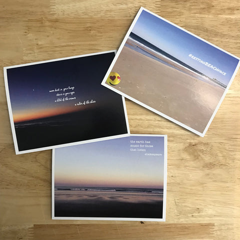 Beach Art Notecards 12 pack