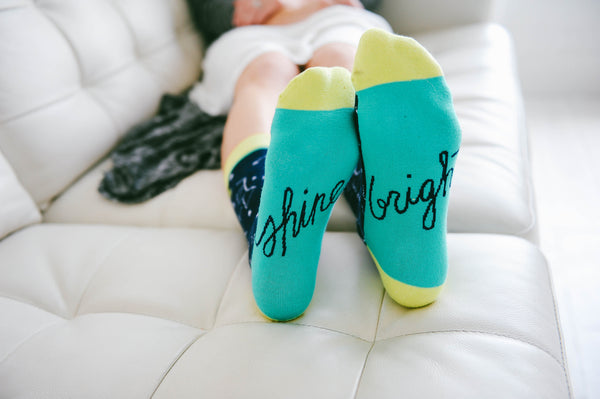Shine Bright Women's Socks