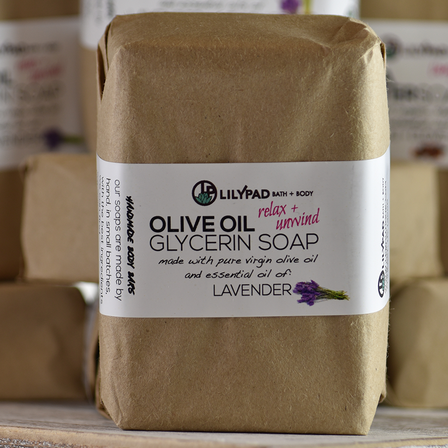 Relax and Unwind Lavender Olive Oil Soap