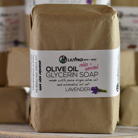 Relax and Unwind Lavender Olive Oil Soap