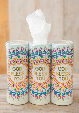 God Bless You Car Tissues