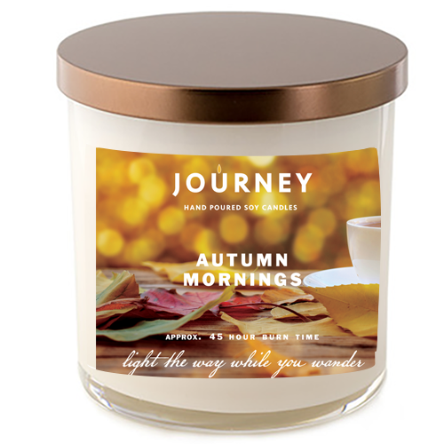 Autumn Mornings Journey Soy Candle