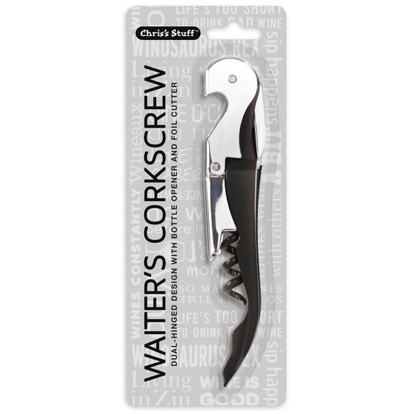 Double Hinged Waiter's Corkscrew