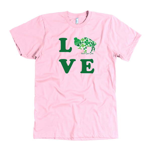 Lucky in BuffaLove American Apparel T-Shirt