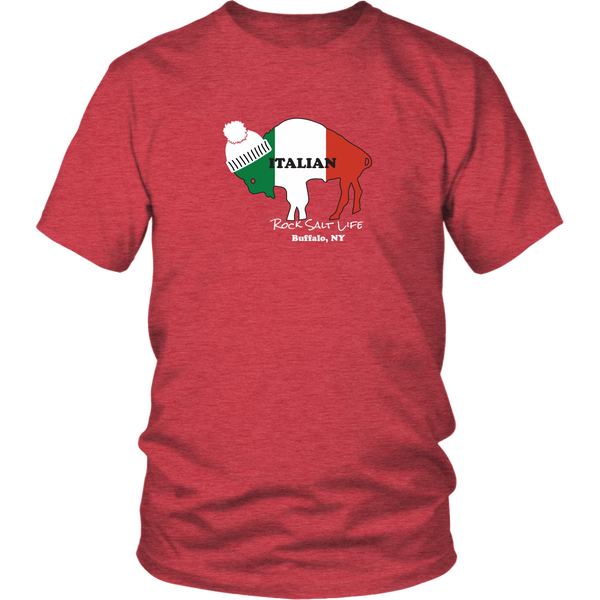 Italian Buffalo Pride Rock Salt Life T Shirt-Free Shipping