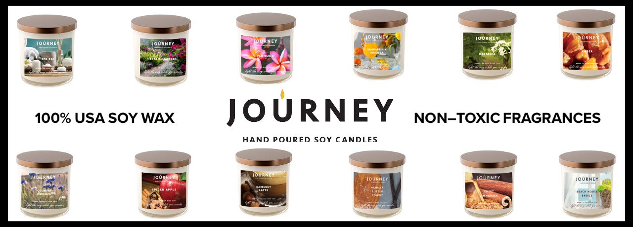 JOURNEY SOY CANDLE COLLECTION